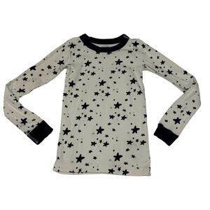 Hanna Andersson Moon and Back Replacement Pajama Top Boys Size 10 Blue Stars